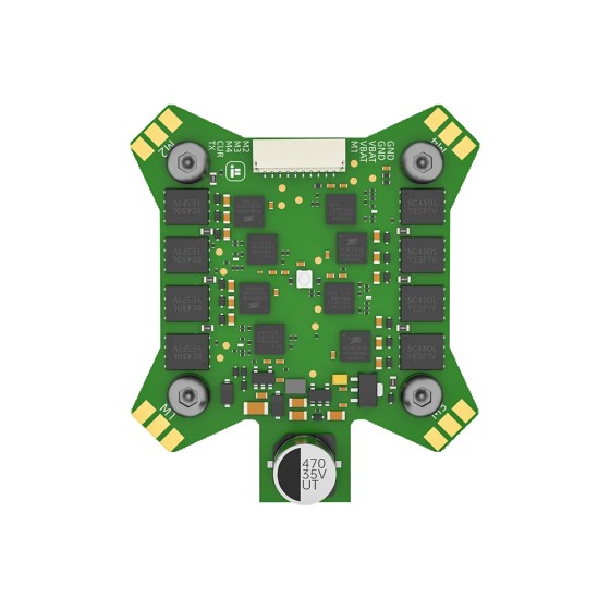 Hot Sales IFlight F745+E55 4-IN-1 55A ESC STM32F745 Flight Stack for Racing Long Range Flying With 2-6S Metal Material